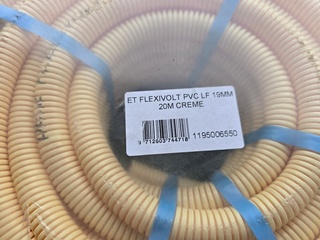 3x Pvc Doorvoer Leiding 19Mm Flexivolt, 1195006550, crème